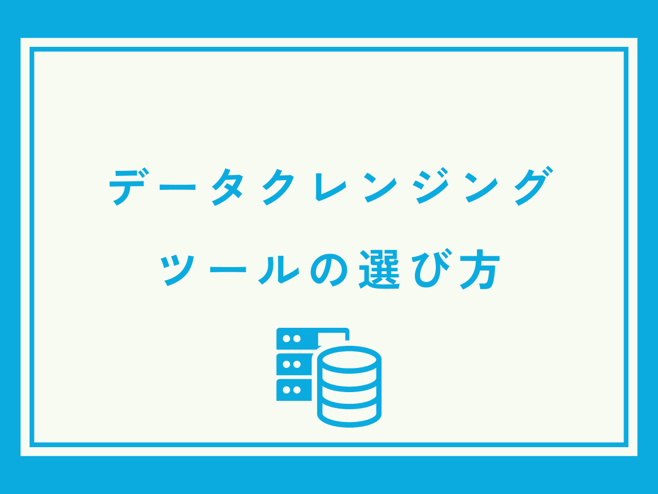 データクレンジングツール